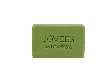 Jovees Herbal Cinnamon & Neem Anti Acne Face Bar Soap For Acne & Blemishes Skin | Specially Formulated for Oily Skin | Unclogs Pores, Effective Cleansing without causing Dryness or Irritation 75G (Pack of 2)